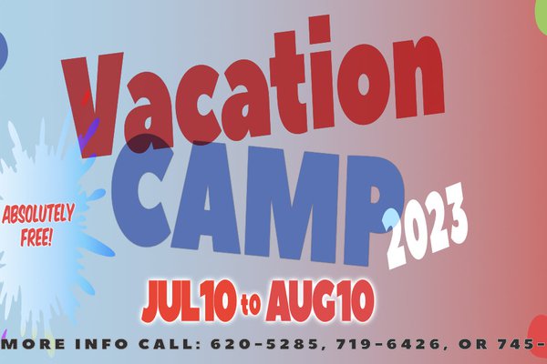 August Vacation Camp Slider