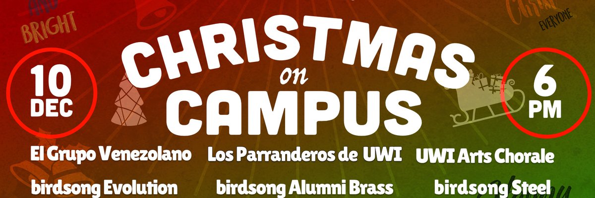 Christmas on campus Sharing