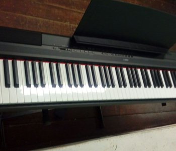 A Yammaha Keyboard  donated by Prof. Rajendra Ramlogan